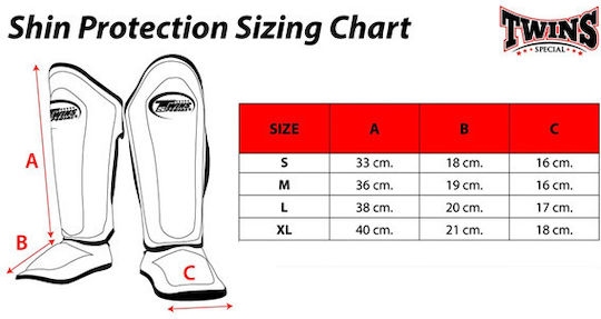Twins Special Shin Guards Adults White