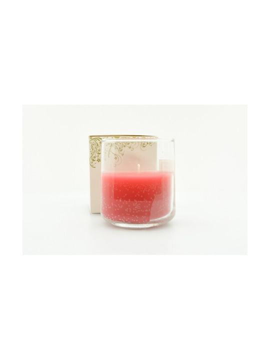 HF Aromatic Candle In Jar With Strawberry Perfume 140gr
