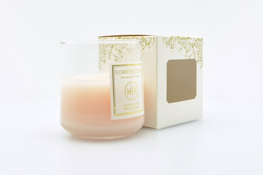 Aromatisches Kerze im Gefäß mit Frühlingsblumen Duft 140g