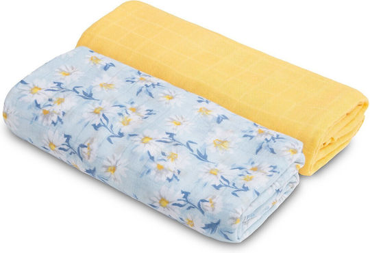 Sensillo Πάνα Αγκαλιάς 120x120cm 2τμχ Sensillo Πάνα Αγκαλιάς 120x120cm 2τμχ