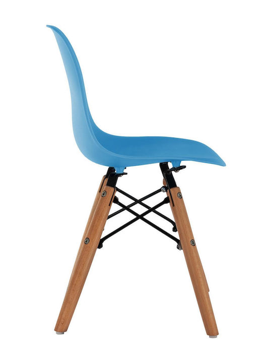 Kinderstühle Twist Kid Blau 30.5x33x59cm 4Stück
