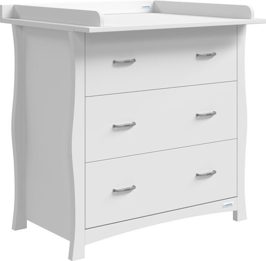 Casababy London Seturi De Mobilier Pentru Copii Cu Pat Și Sertar Alb