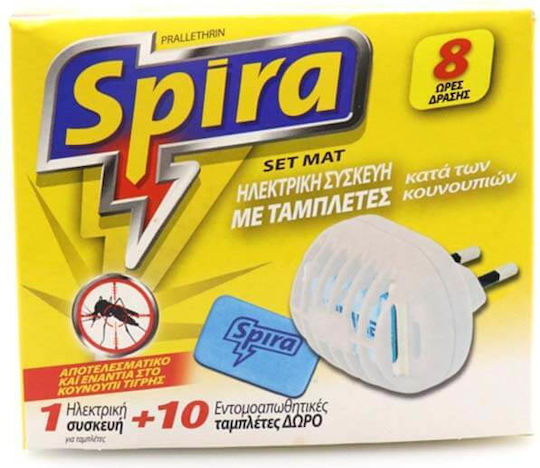 Spira Συσκευή για Ταμπλέτες για Κουνούπια