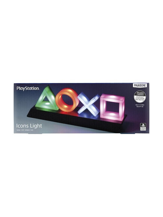 Paladone LED Kinder Dekorative Lampe Icons Light Mehrfarbig