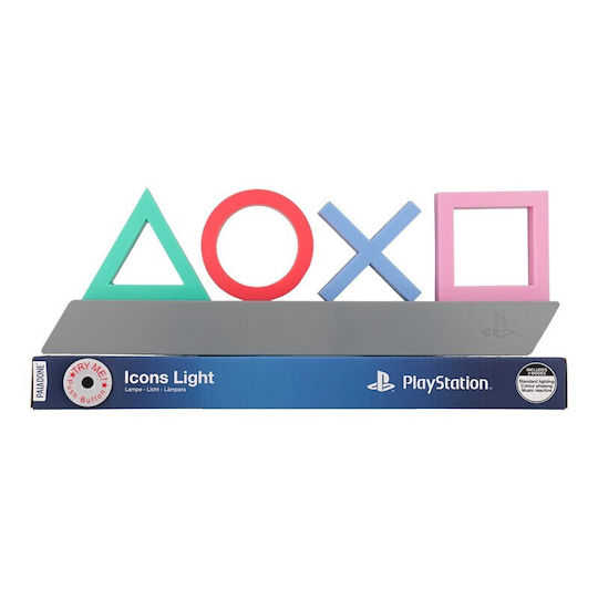 Paladone Led Παιδικό Διακοσμητικό Φωτιστικό Icons Light Πολύχρωμο
