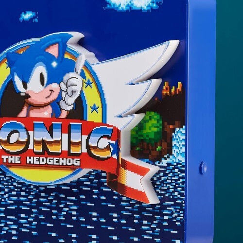 Numskull Παιδικό Διακοσμητικό Φωτιστικό Sega Sonic Μπλε