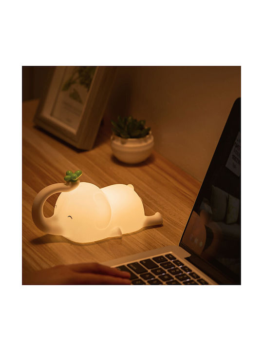 ARlight LED Kinder Nachttischlampe Berührung Weiß 17x8.5x10εκ.