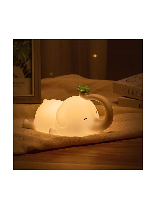 ARlight LED Kinder Nachttischlampe Berührung Weiß 17x8.5x10εκ.