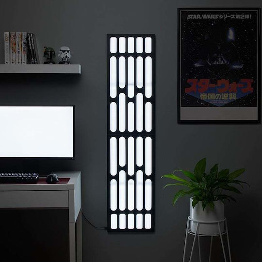 Paladone Lampă decorativă pentru copii Roșu Pannou Star Wars Death Star