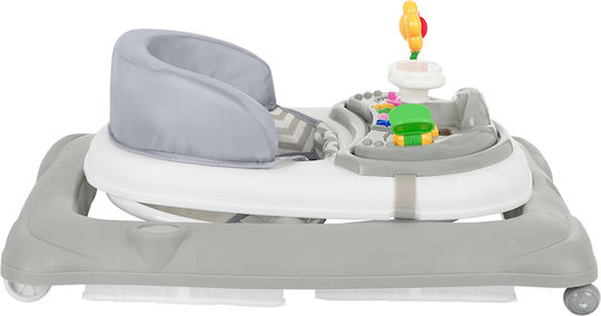 Kikka Boo Misty Baby Walker with Music for 6+ Months Gray
