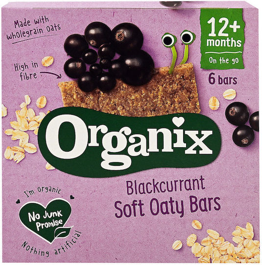 Green Bay Μπάρα Soft Oaty Bars με Γεύση Φραγκοστάφυλο 138gr για 12+ μηνών 6τμχ