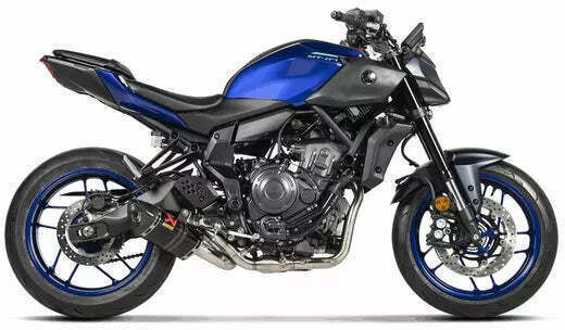 Akrapovic Carbon Eșapament motocicletă pentru Yamaha MT-07 S-Y7R2