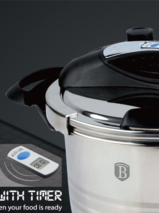 Berlinger Haus Turbo with Timer Pressure Cooker 6lt
