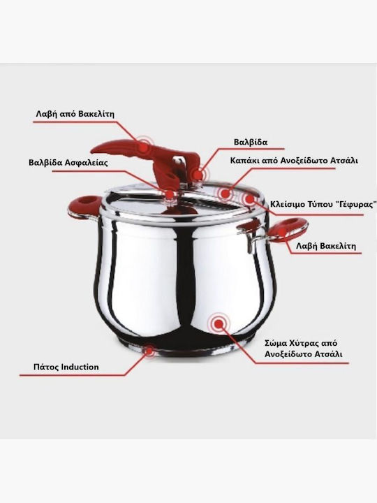 Hascevher Esila Pressure Cooker 9lt ISF01200909