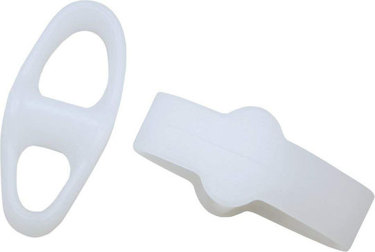 Set 2 Protectoare Pentru Bunion Separatoare De Degete Zenifique Silicon Albe