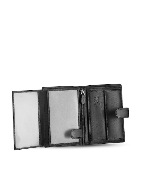 Portofel bărbătesc cu RFID Negru