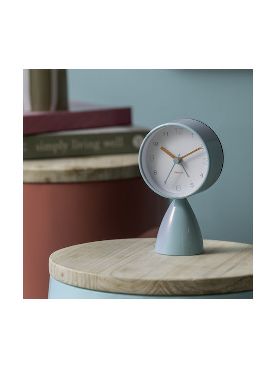 Karlsson Wecker Funky Vibes – Türkises Retro Vintage Design Ka6023bl