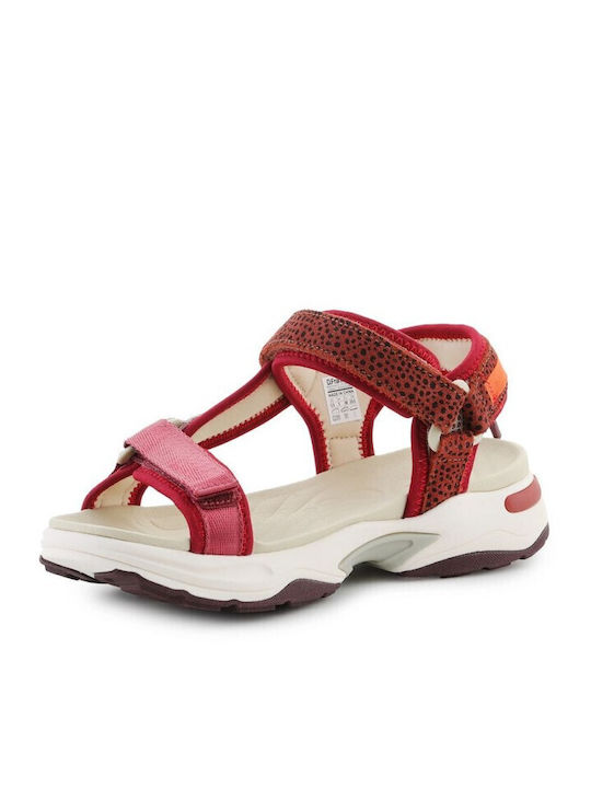 Strips Γυναικεία Σανδάλια Sporty Κόκκινα