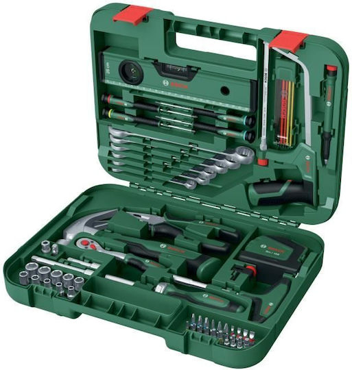 Bosch Werkzeugkoffer mit 64 Werkzeugen