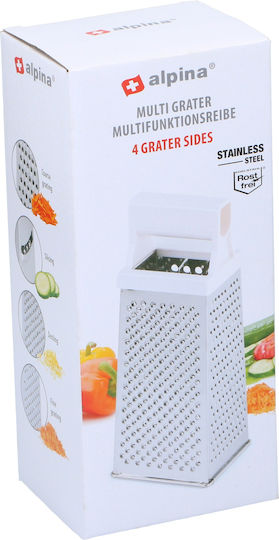 Alpina Appliances Käse Reibe aus Edelstahl