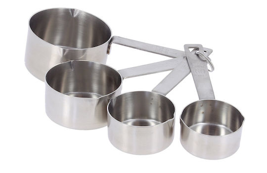 De Buyer Stainless Steel Kitchen Measuring Cup 4pcs