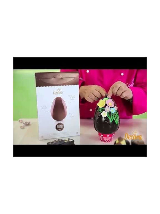 Decora Pastry Tool Chromium Clips Egg Molds Set made of Metal 5x3cm 4pcs