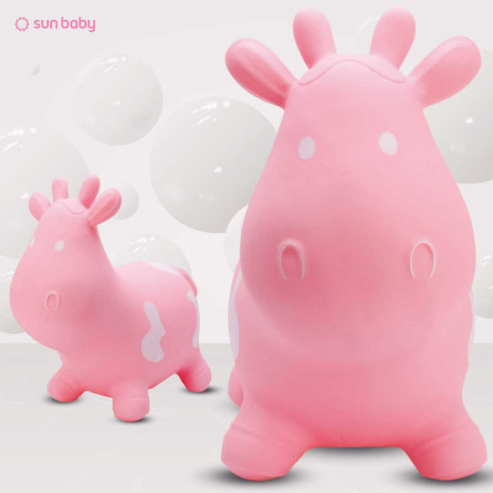 Sun Baby Hop Hop Cow Pink 57cm.