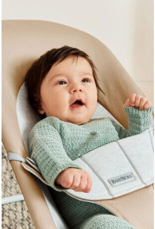 BabyBjorn Manual Baby Relax Balance Soft Beige Grey for Child up to 13kg