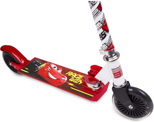 Disney Kinderroller Klappbar Cars 2-Rad für 3+ Jahre Mehrfarbig