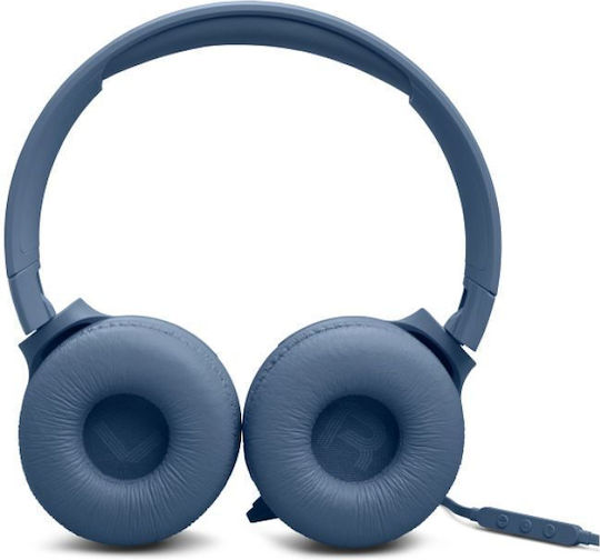 JBL Tune 520C Wired On Ear Headphones Blue
