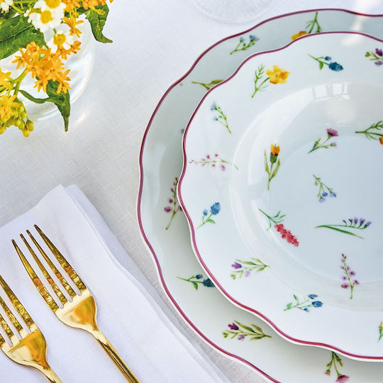 Tognana White Porcelain Dinnerware Set 18pcs