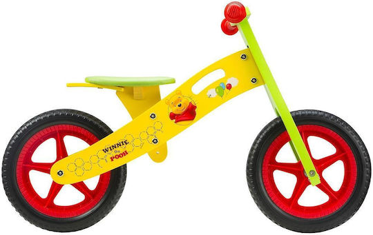 Pegas Bicicletă de Echilibru pentru Copii Galben