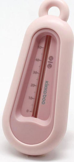 Kikka Boo Analog Bath Thermometer Drop 0°C - 50°C Pink