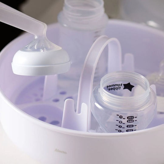 Alecto Baby Microwave Baby Sterilizer for 4 Bottles