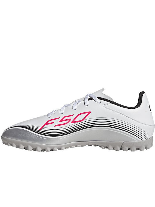 adidas F50 Messi Club Футболни Обувки с Гумена Подметка Бял