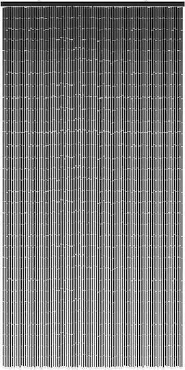 vidaXL Türvorhang aus Bambus Gray 90x220cm 4017448