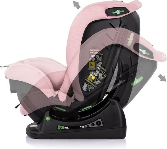 Chipolino Aviato Καθισματάκι Αυτοκινήτου i-Size με Isofix Pink Marshmallow