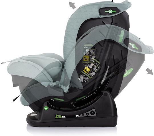 Chipolino Aviato Scaun Auto pentru Copii i-Size cu Isofix Basil