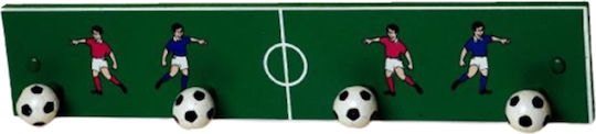 Import Hellas Agățător De Perete Pentru Copii Din Lemn 40.5x8.5cm Import Hellas Agățător De Perete Pentru Copii Din Lemn 40.5x8.5cm