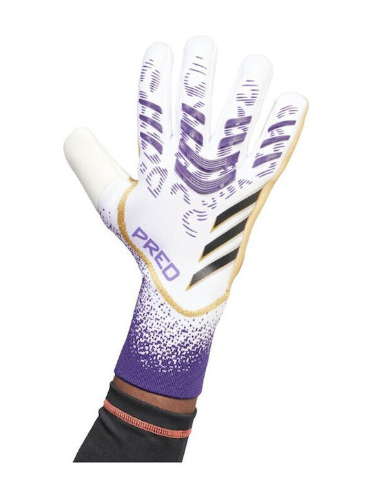 adidas Predator Gl Pro Голмански ръкавици за Възрастни Бели