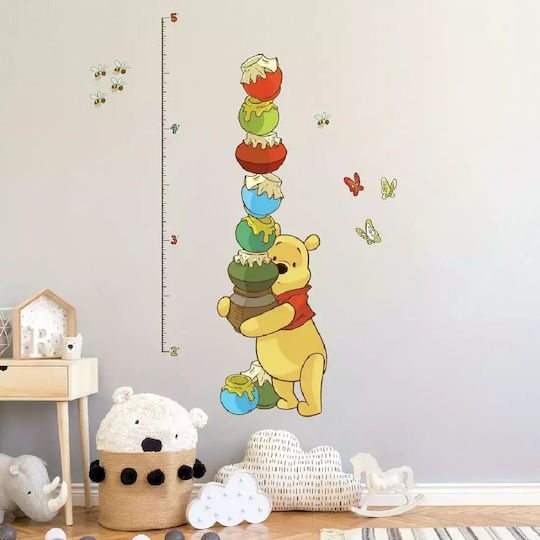 Wachstumstabelle für Kinder und Babys Winnie The Pooh Mehrfarbig
