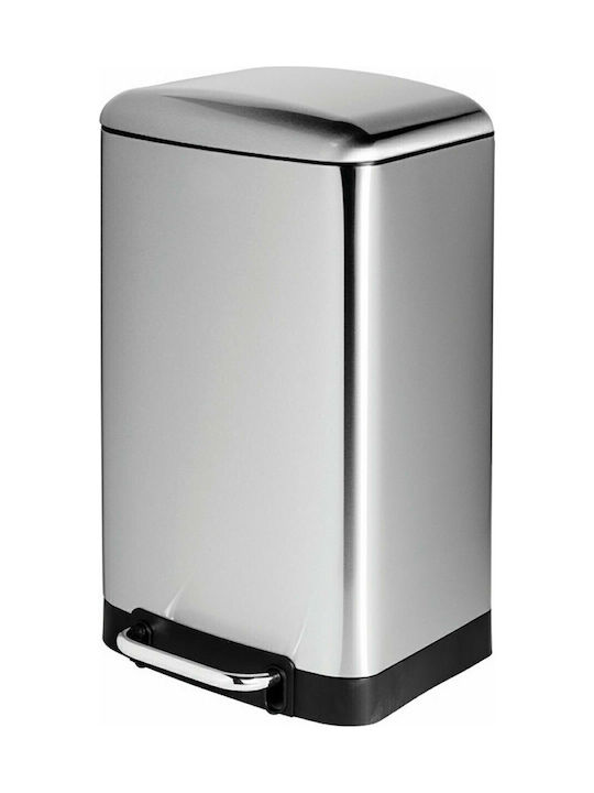 Lampiris Interiors Waste Bin Waste Plastic Blue 30lt 1pcs