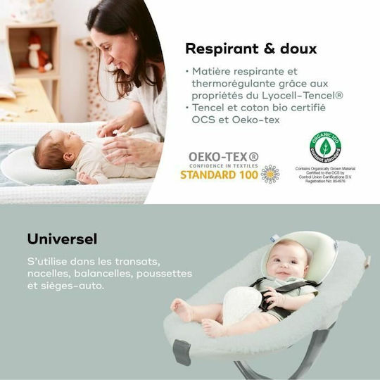 Babymoov Baby Plagiocephaly Pillow Fresh Sage Green