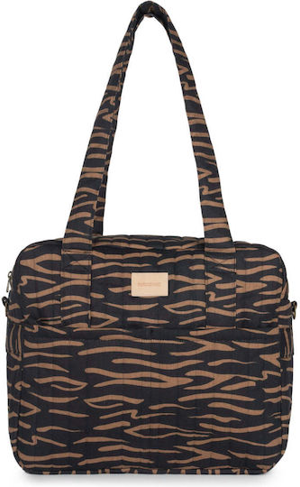 Nobodinoz Diaper Handbag NB Blue Waves 38x16x33cm