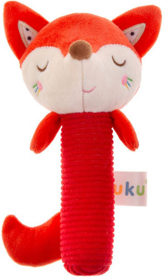 Akuku Rattle Fox for 0++ Months