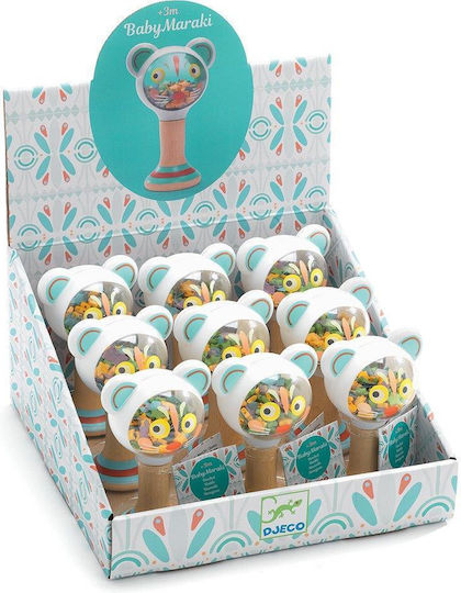 Djeco Ξύλινη Κουδουνίστρα Rattle για 3+ Μηνών