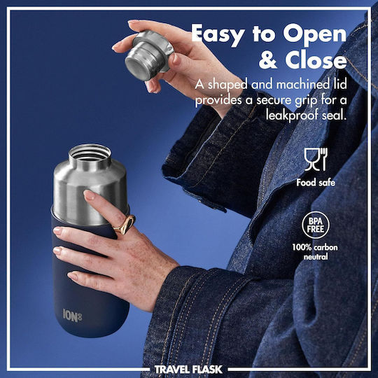 Ion8 700ml/luma Flask & Ποτήρι Θερμός Navy
