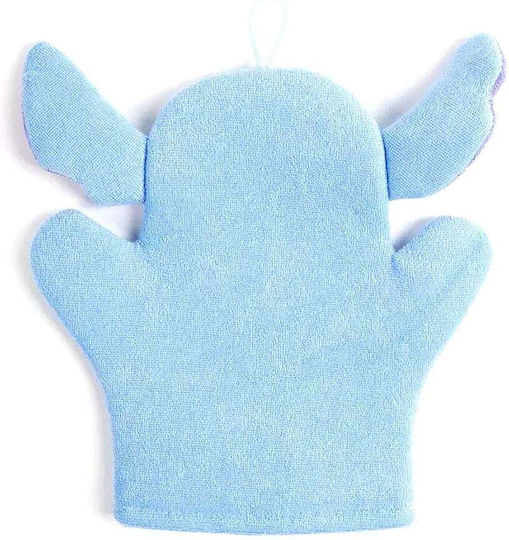 Cerda Бебешка Ръкавица За Баня Lilo Stitch Синя