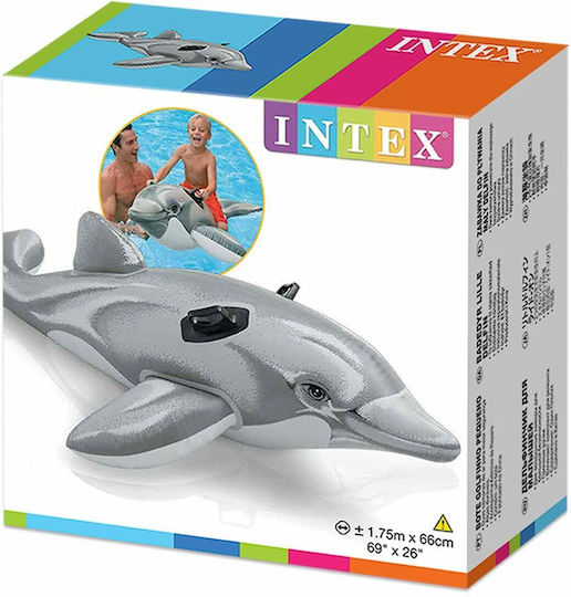 Intex Aufblasbares Meeresmatratze Grau 175cm