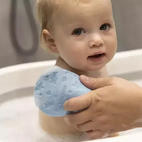 Babyono Βρεφικό Σφουγγάρι Μπάνιου Μπλε